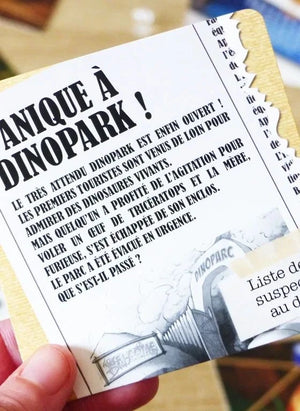 Blackrock Games - Juego de Detective de Parque de Dinosaurios