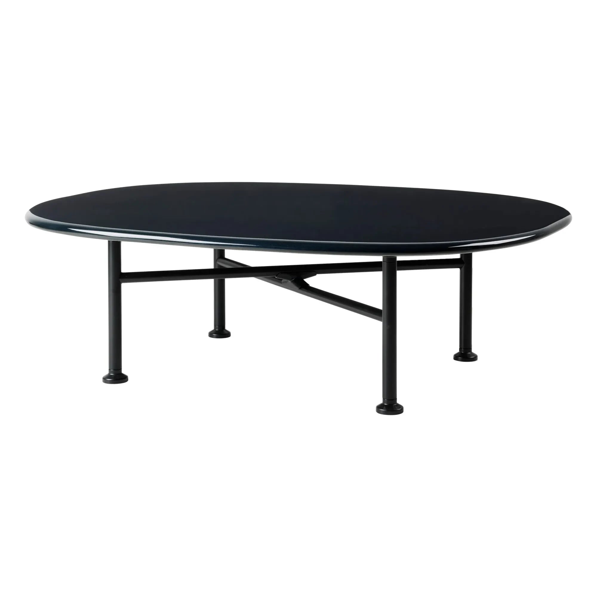 Mesa auxiliar de cerámica Gubi - Carmel, OEO Studio | Negro