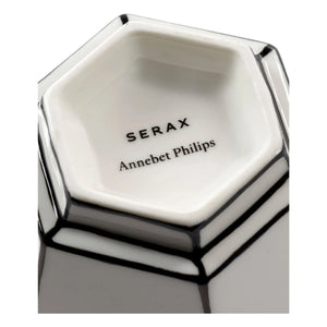 Serax - Juego de tazas y platos Annabet Philips - 2 unidades | Negro/Blanco