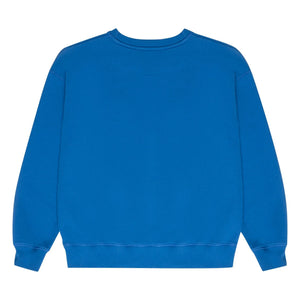 the new society - Mykonos Logo Sweat | Azul