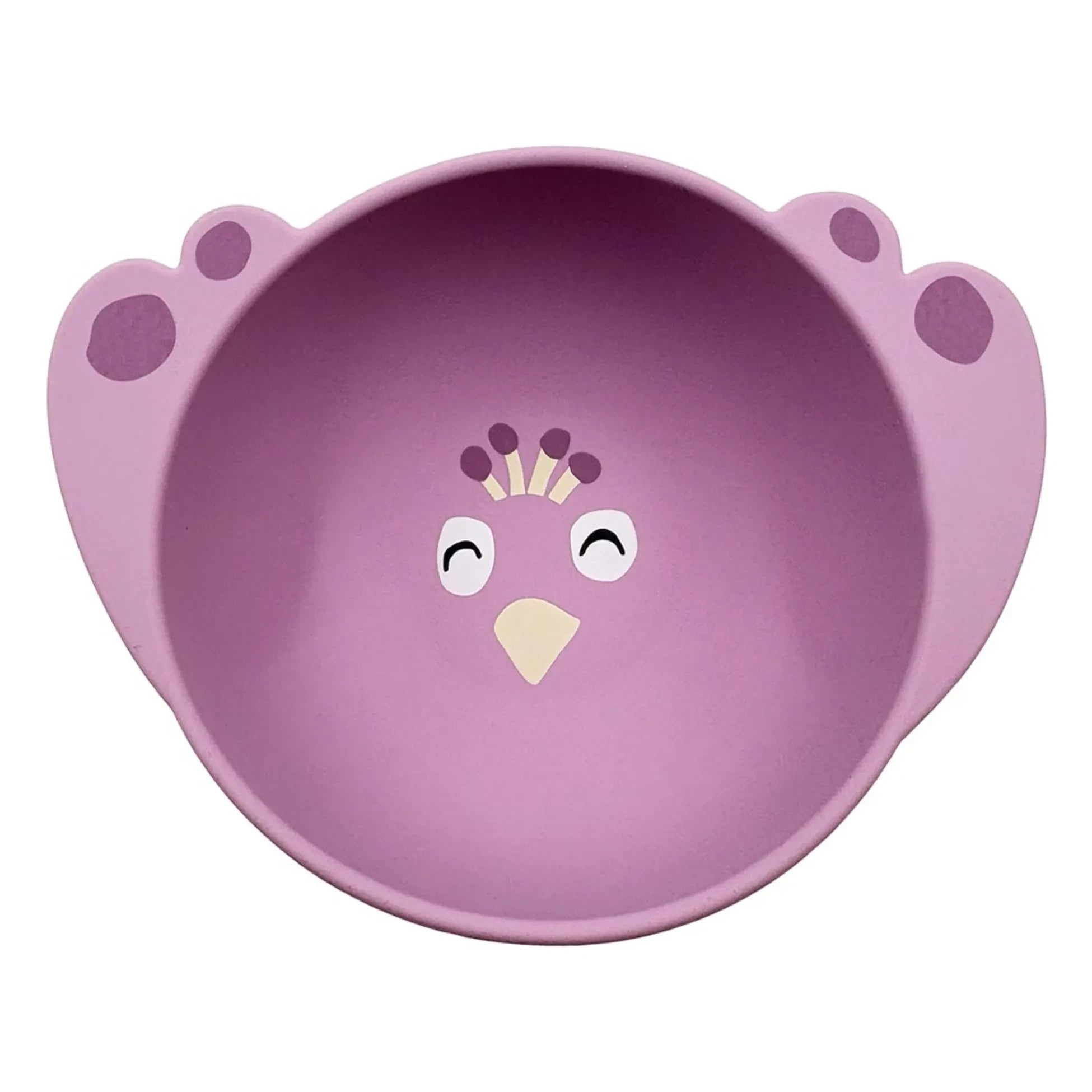 Trixie - Cuenco de Silicona al Vacío Sra. Peacock | Morado