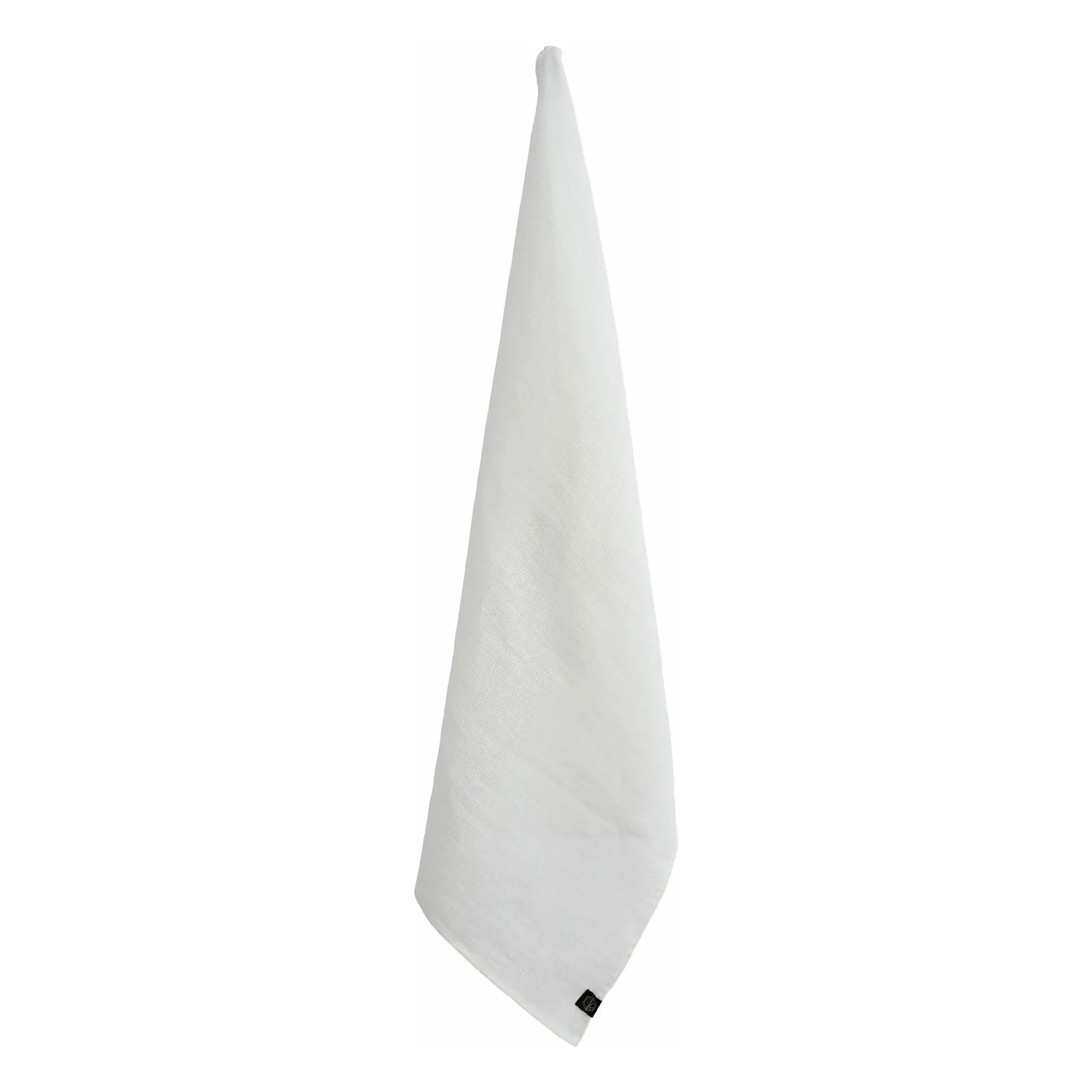 Haomy - Toalla de cocina de lino Pisa | Blanco