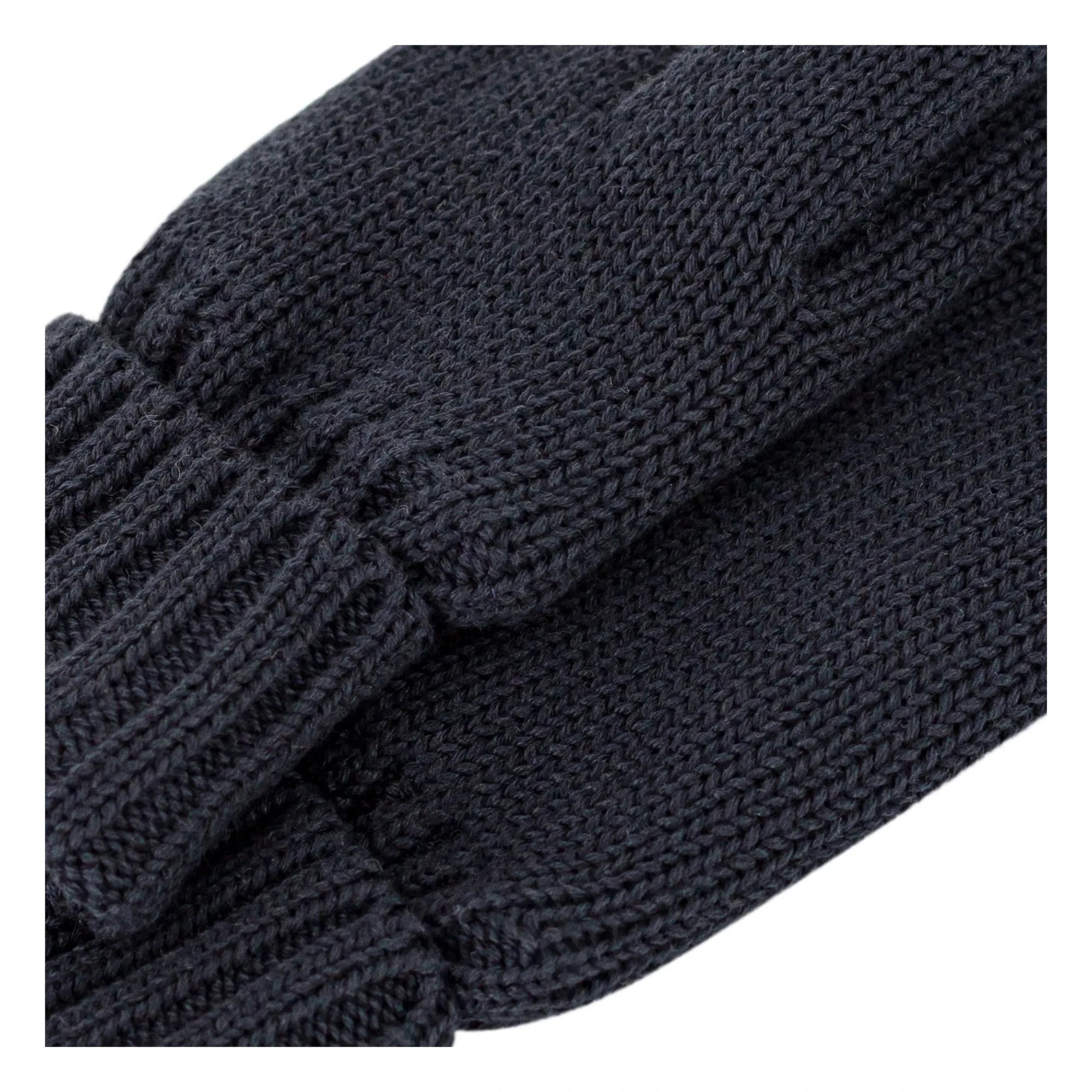 Petit Bateau - Guantes de punto forrados de piel sintética | Azul marino
