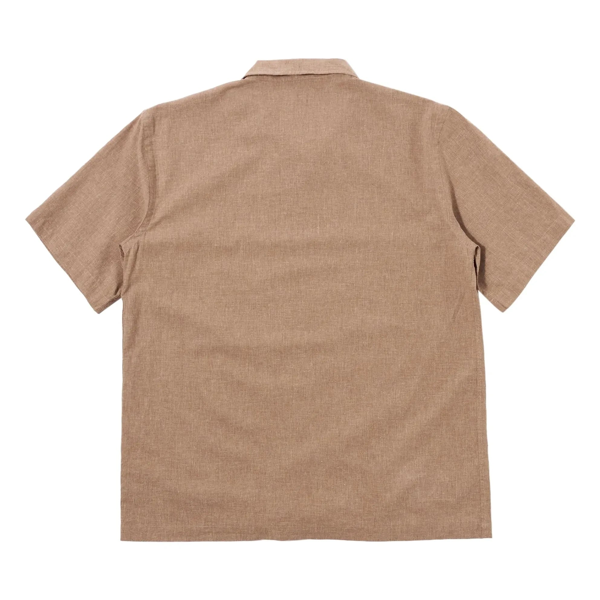 Universal Works - Camisa Road Sido Lin | Marrón
