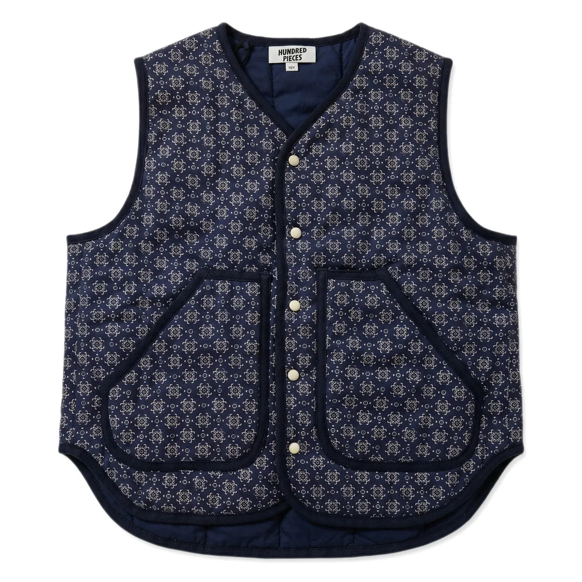 Hundred Pieces - María Bandana Chaleco sin mangas | Azul índigo