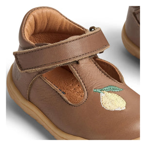 Trigo - Sandalias Mary Jane Sinne Lemons Cuero | Marrón