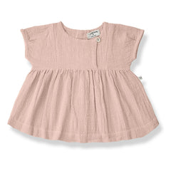 1+ in the family - Vestido de Gasa Gualta | Rosa Empolvado