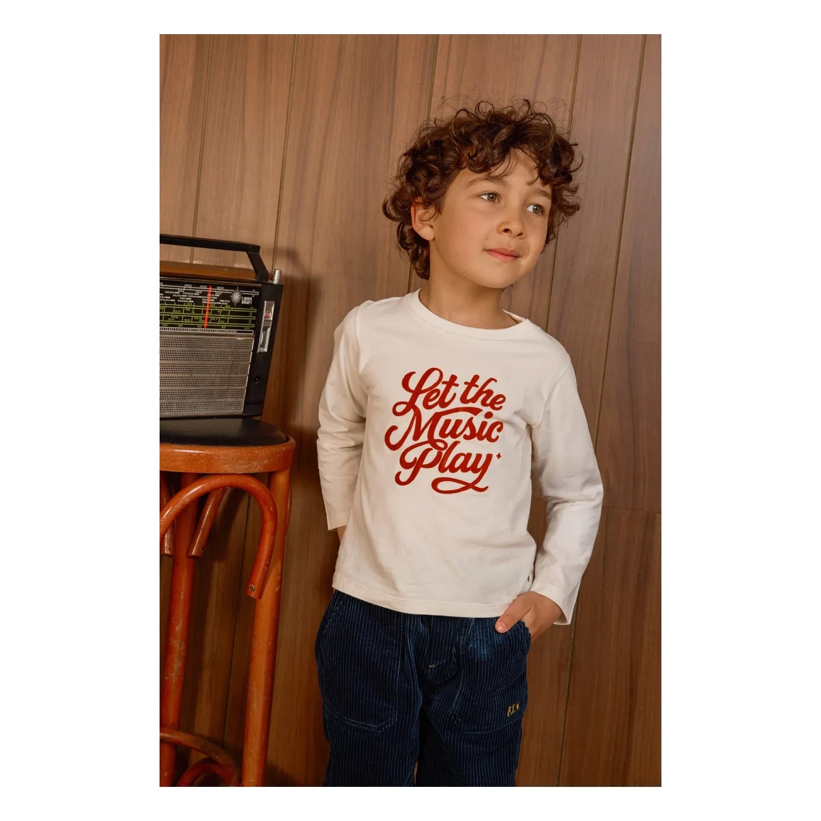 Bonton - Taxo Music Play Camiseta | Ecru