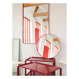 Hay - Espejo Arcs - Muller Van Severen | Rojo