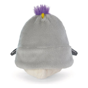 Nici - Peluche de periquito Chipsy con disfraz de caballero | Gris