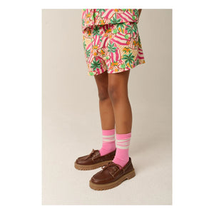 Tumble N'Dry - Pantalón corto Amazonas Palm Algodón Orgánico | Rosa
