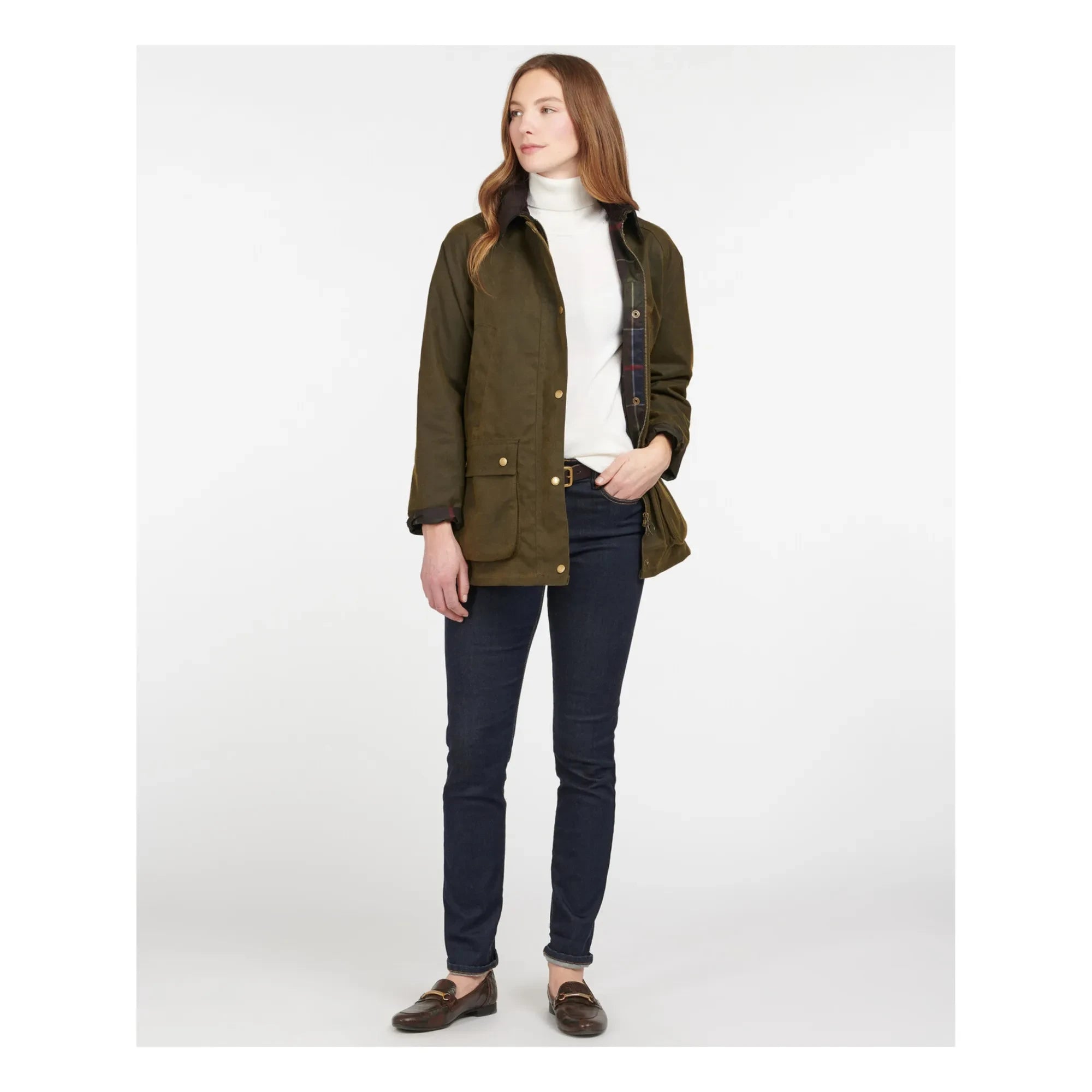 Barbour - Chaqueta encerada Acorn | Caqui