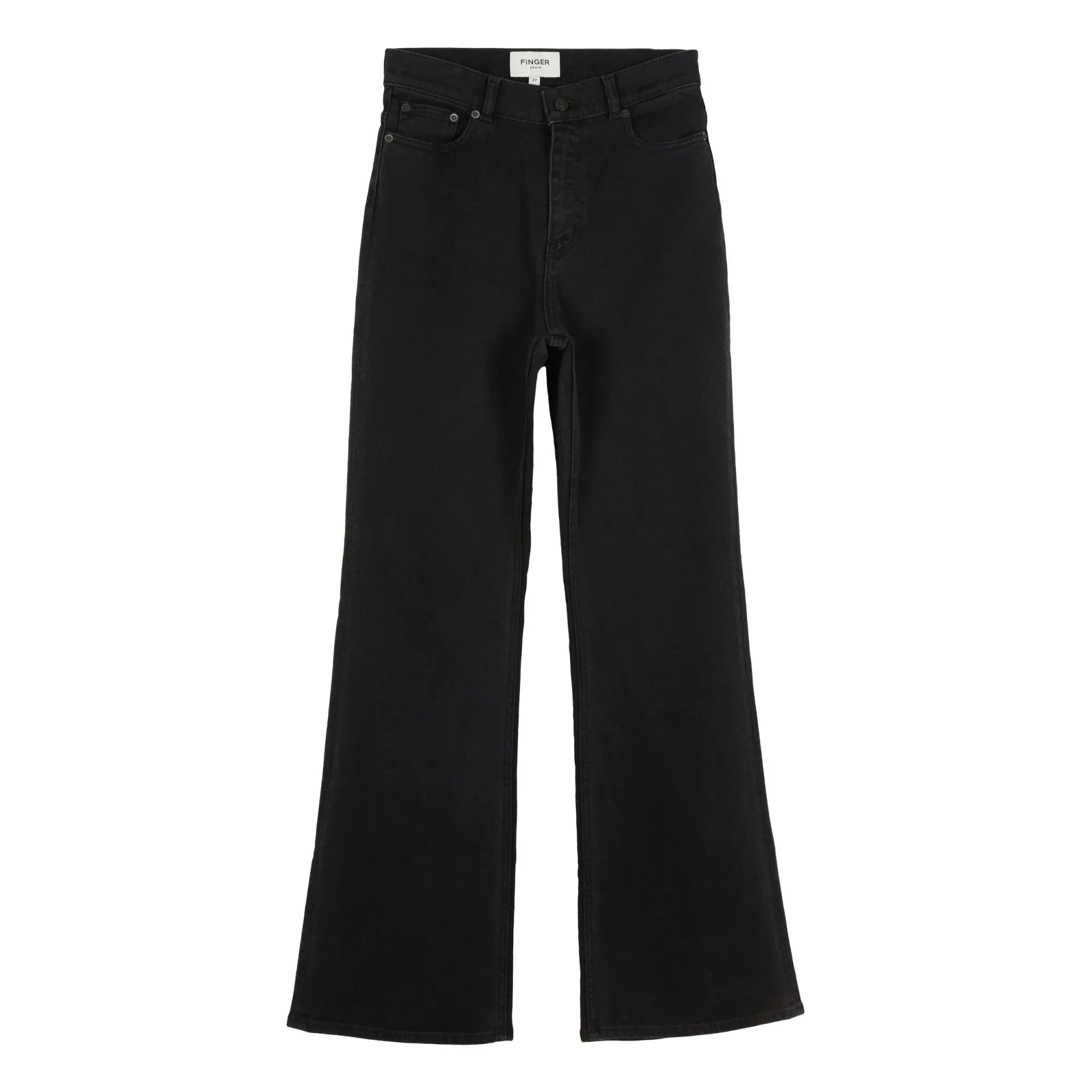 Finger in the nose - Fiona Jeans de campana | Negro oscuro