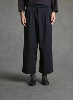 Hod - Pantalón Mariano con Pinzas | Azul marino