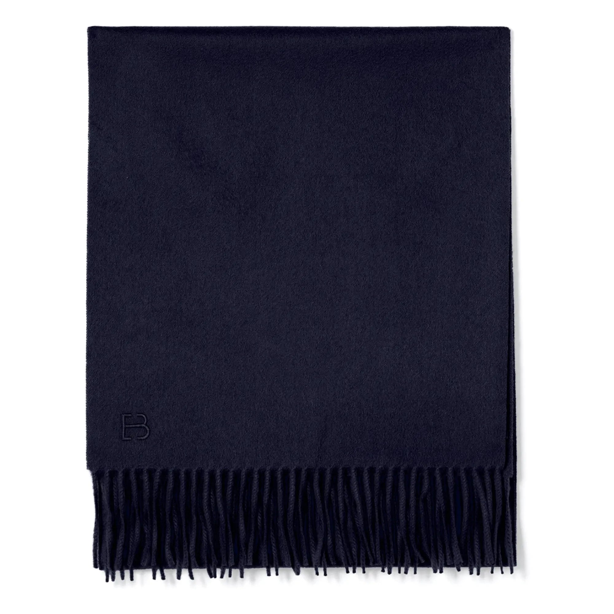 Bompard - Bufanda Clásica de Cachemira EB | Azul marino