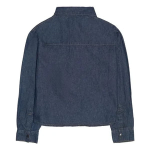 Finger in the nose - Camisa Vaquera Corta Crush | Denim crudo