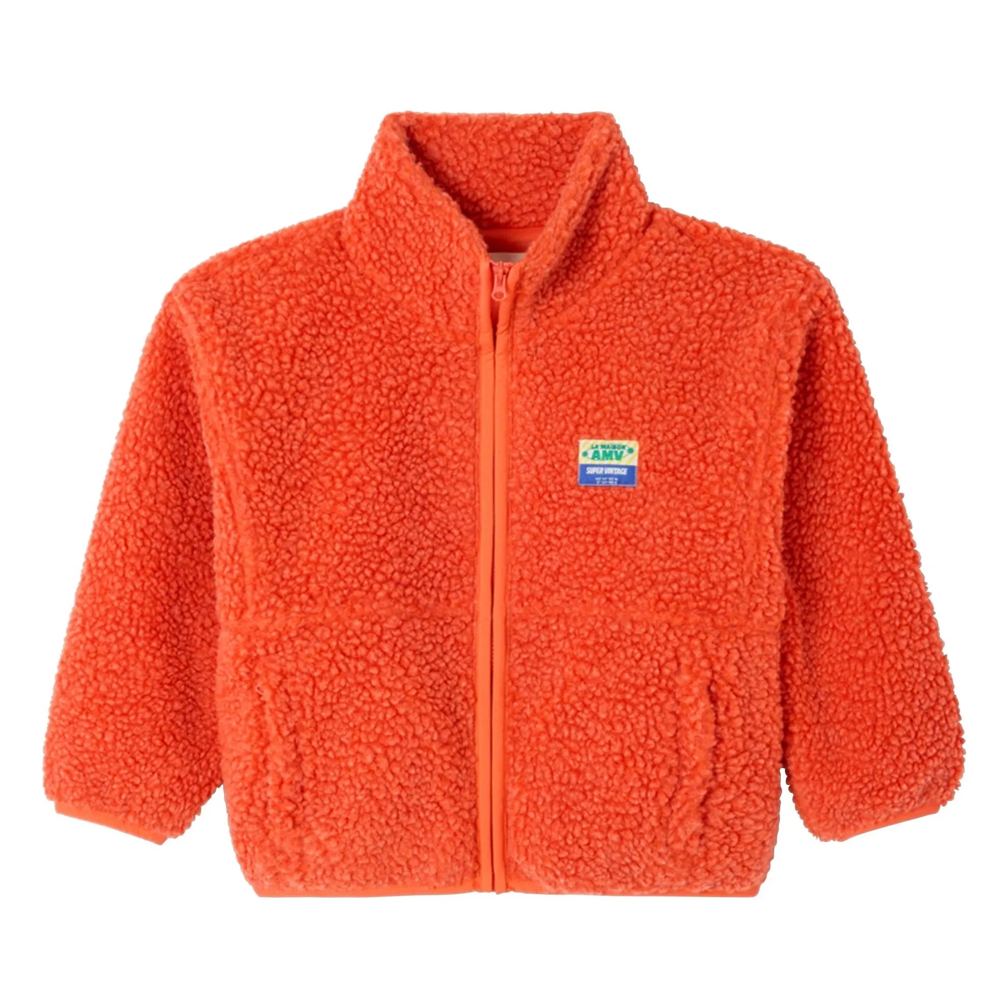 American Vintage - Chaqueta Sherpa de fibra reciclada Hoktown | Naranja