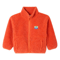 American Vintage - Chaqueta Sherpa de fibra reciclada Hoktown | Naranja