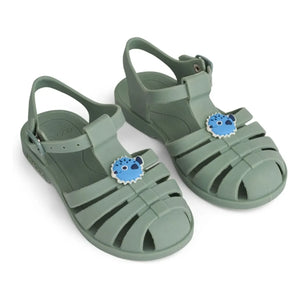 Liewood - Sandalias Bre Charms Pez Globo | Caqui