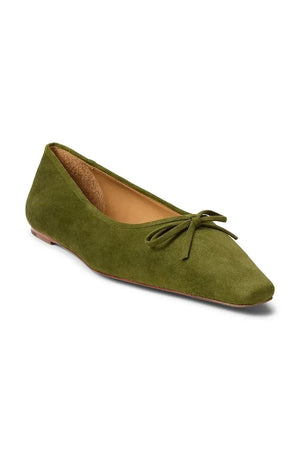 Zapatillas de ballet de terciopelo Polo Ralph Lauren Pnt Ballet Flat