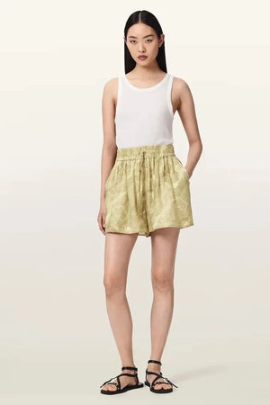 AllSaints shorts cortos de lyocell ISLA para mujer