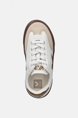 Zapatillas deportivas de cuero Veja Small Volley para niños