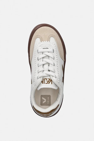 Zapatillas deportivas de cuero Veja Small Volley para niños