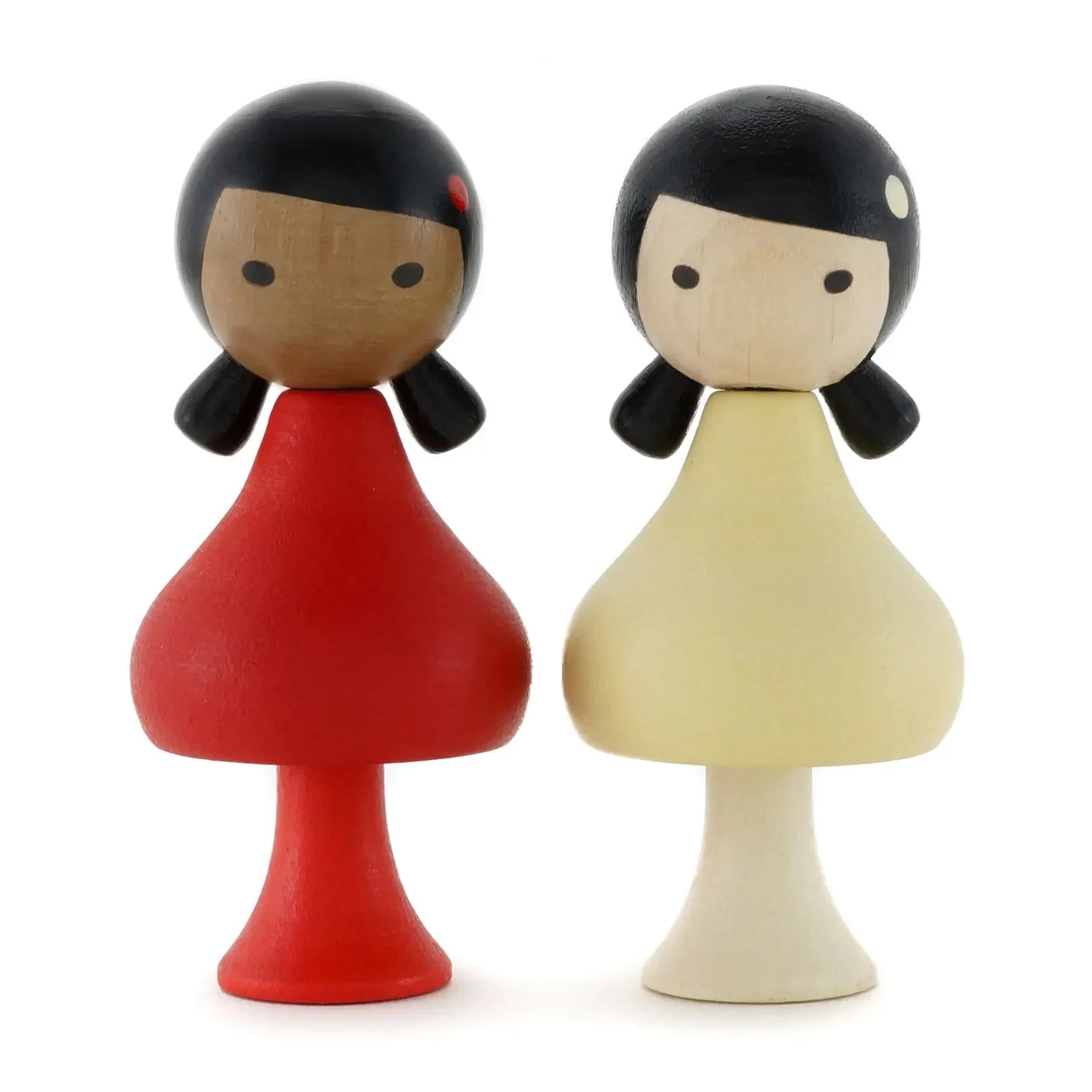 Clicques - Figuras de madera Meena & Hana