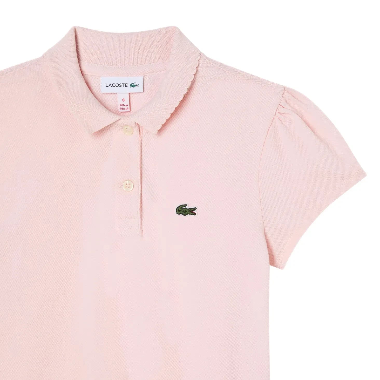 Lacoste - Polo de algodón orgánico con logo | Rosa claro