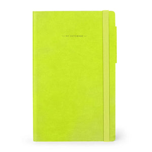 Legami - Noktalı Defter Monokrom Yumuşak Kapaklı - Chartreuse - Not Defterim