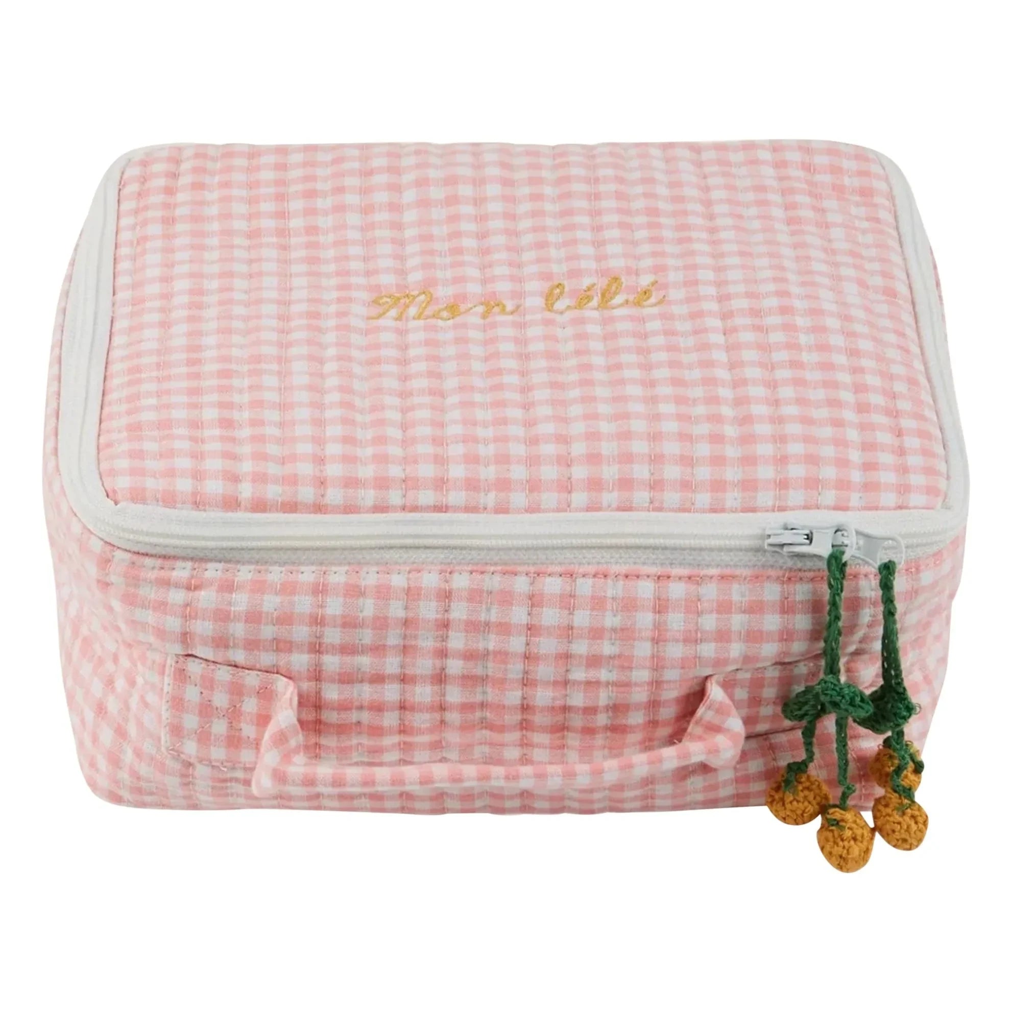 Emile et Ida - Bolsa de almacenamiento Vichy | Rosa