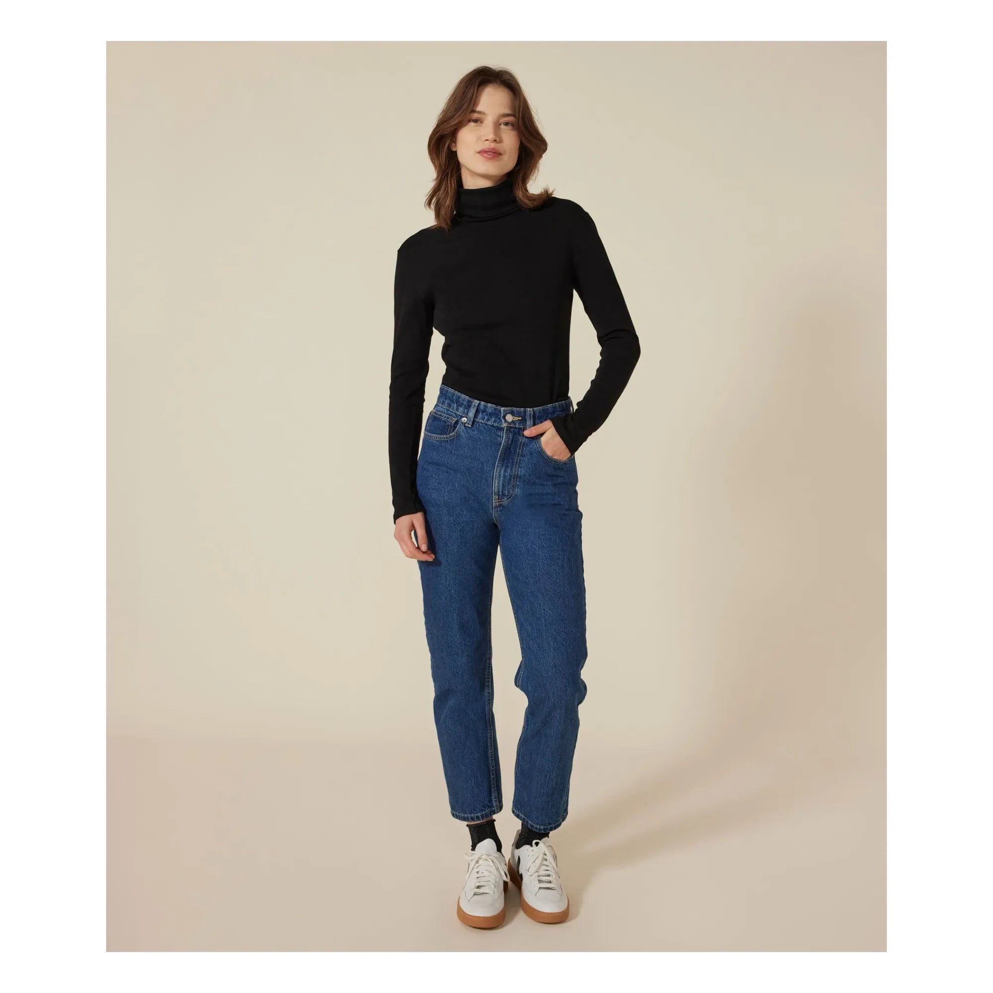 Petit Bateau - la camiseta interior icónica - Colección de mujer | Negro