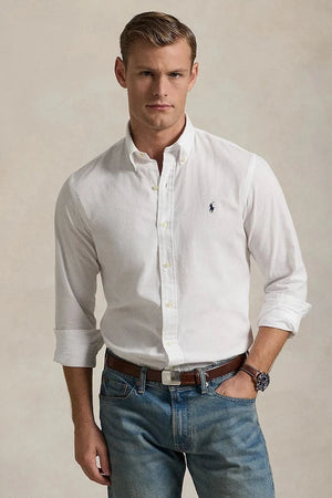 Polo Ralph Lauren Camisa de algodón