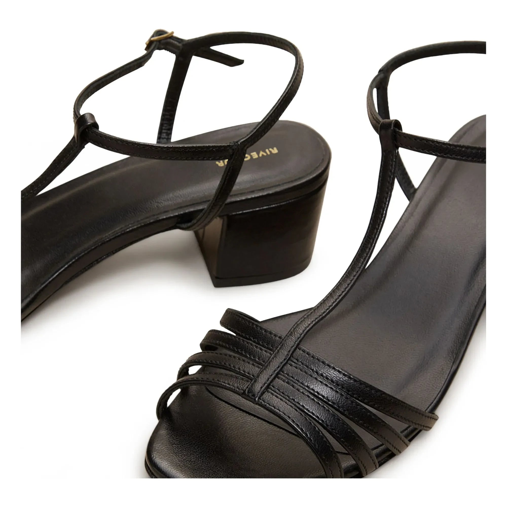 Rivecour - Zapatilla n°441 Piel napa | Negro