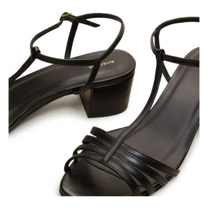 Rivecour - Zapatilla n°441 Piel napa | Negro