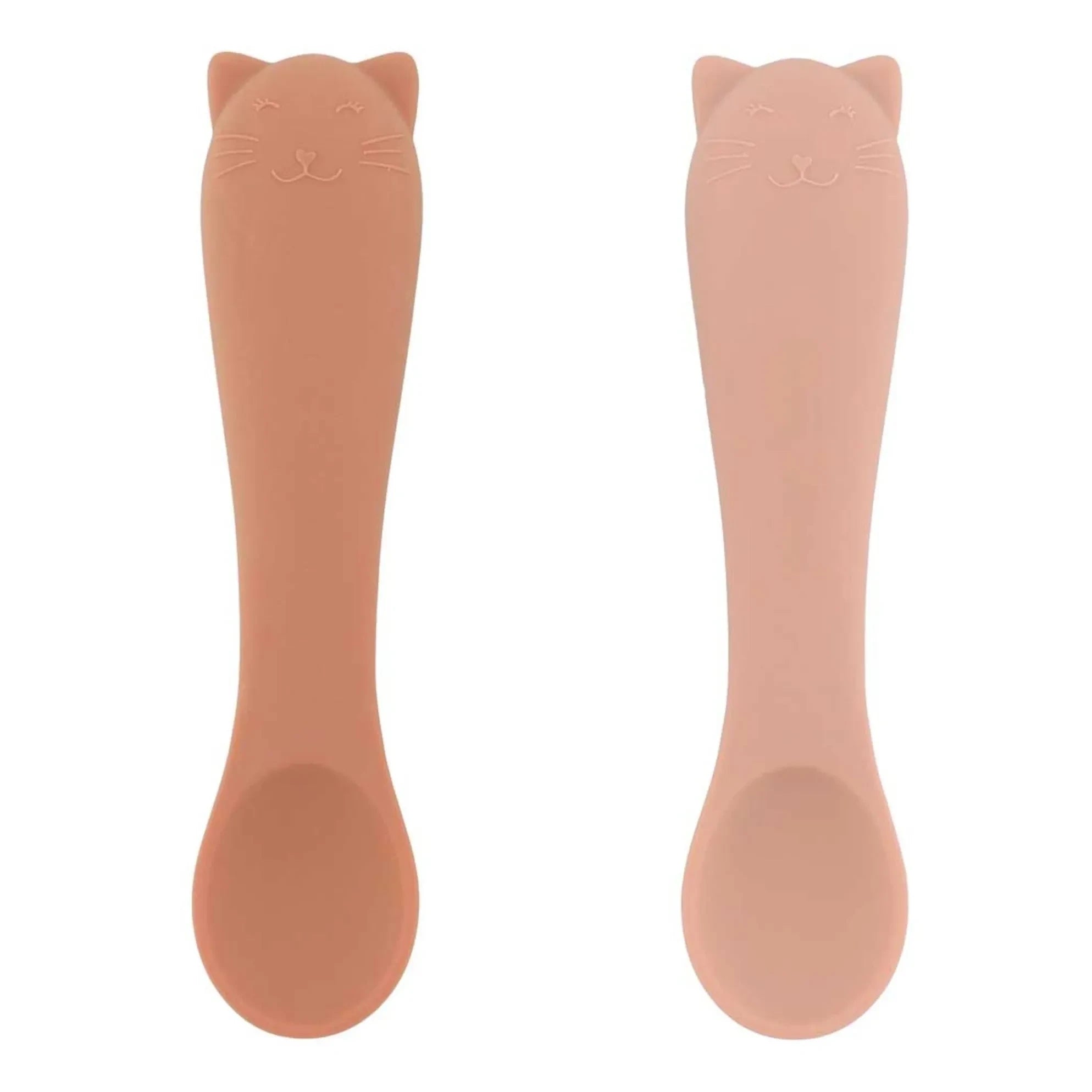 Trixie - Cucharas para bebés Sra. Gato - Set de 2 | Rosa