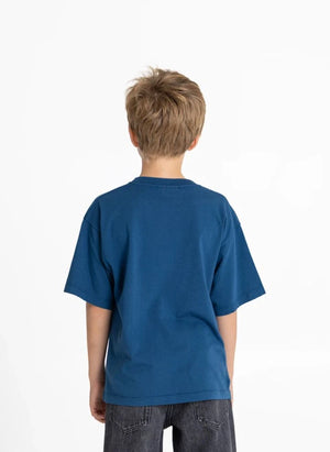 Hundred Pieces - Finn Climb Camiseta de Algodón Orgánico | Gris azul