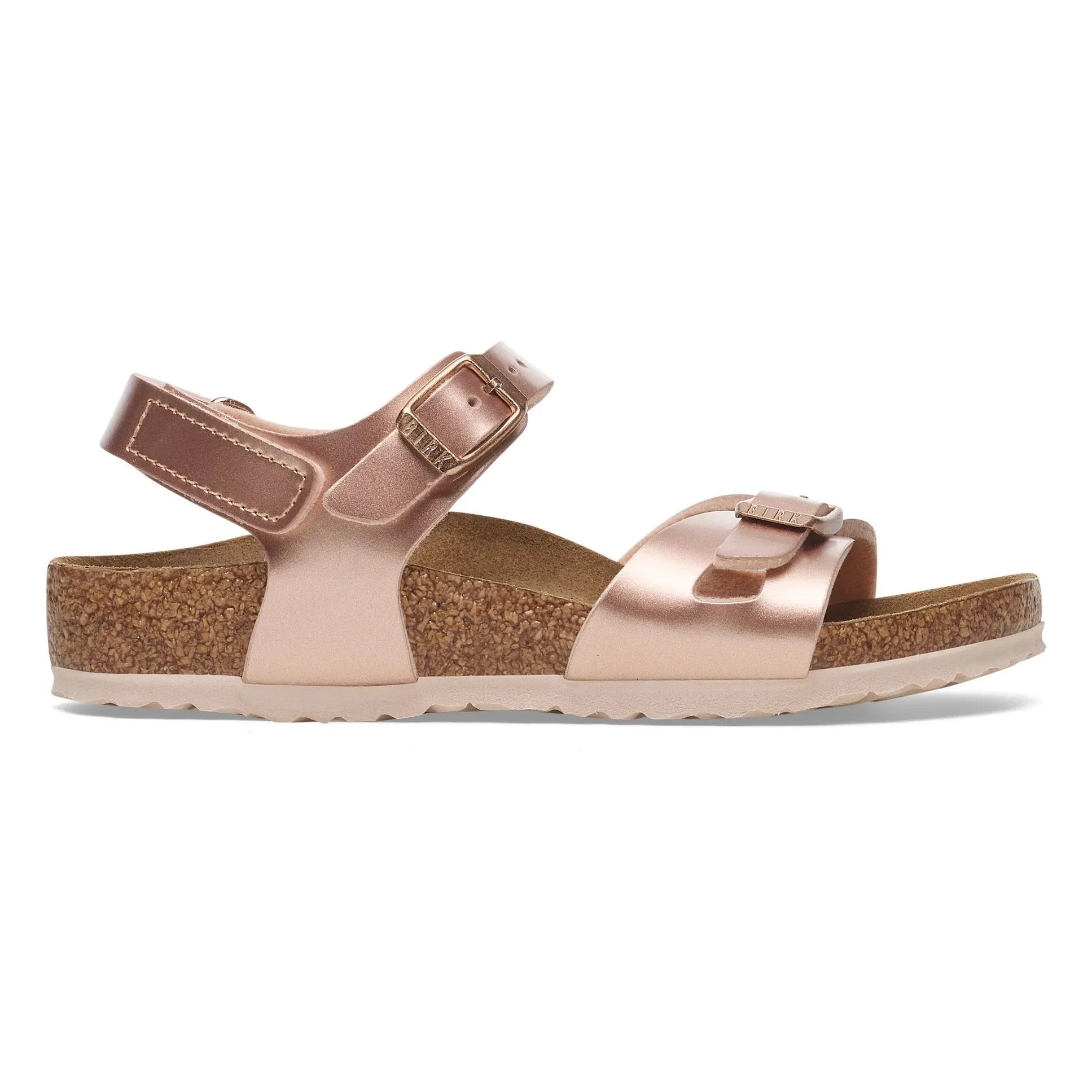 BIRKENSTOCK - Sandalias para niñas Rio AS Kids Birko-Flor | Champagne Rosé