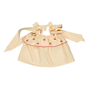 Loir - Blusa Castille de Vichy Cereza | Amarillo
