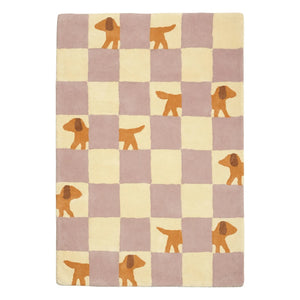 Bleuu-studio - Alfombra Walter Damier | Lila