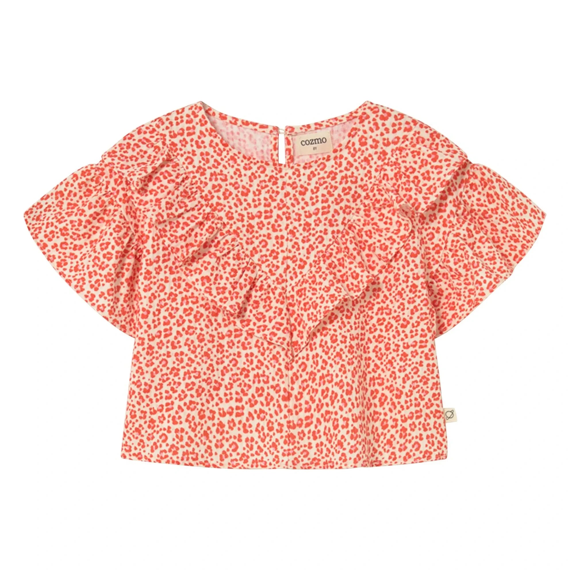 Cozmo - Blusa Leopardo Dunal | Rojo
