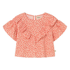 Cozmo - Blusa Leopardo Dunal | Rojo