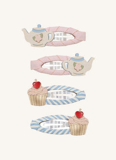 Mimi & Lula - 4'lü Teatime Bar Seti | Soluk Pembe