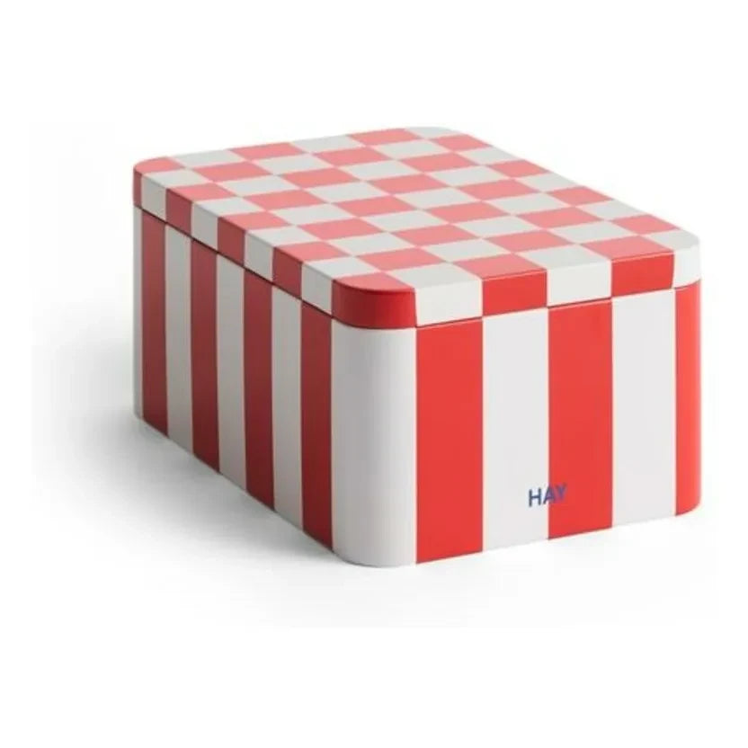 Hay - Caja de almacenamiento de hojalata | Roja