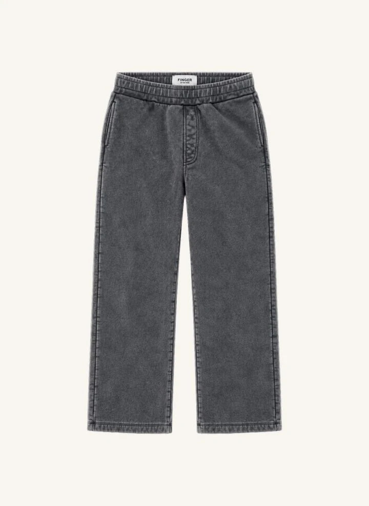 Finger in the nose - Renzo Pantalones Jogger Orgánicos | Negro