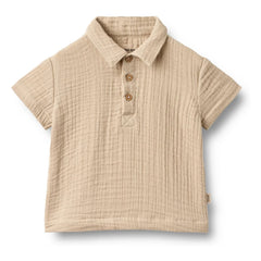 Wheat - Camisa de bebé de algodón orgánico Svend | Arena