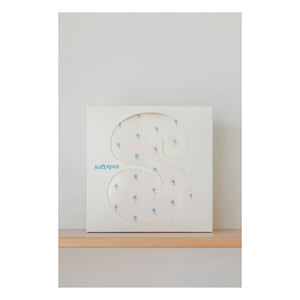 Soft Spot - Pañal de muselina de algodón orgánico Periwinkle | Azul