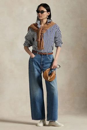 Polo Ralph Lauren Camisa de algodón para mujer
