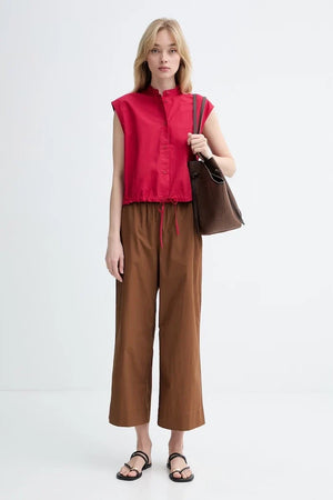 Pantalones de algodón Marc O'Polo para mujer