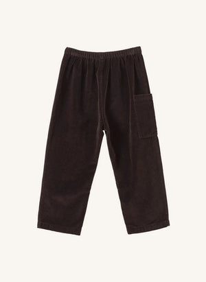 Caramel - Pantalones de Terciopelo Castaño | Chocolate